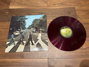 1円〜♪ 赤盤 The Beatles ビートルズ ABBEY ROAD アビーロード AP-8815 LPレコード アビイ・ロード Apple Records 洋楽 ROCK