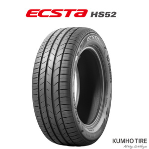 送料無料 クムホ 夏 サマータイヤ KUMUHO ECSTA HS52 エクスタ HS52 215/60R17 100V XL 【4本セット 新品】