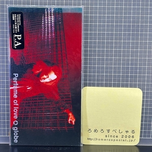 同梱OK○【8cmシングルCD/8センチCD♯455】globe『Perfume of love/パフューム・オヴ・ラヴ』小室哲哉(1998年)日本テレビ「P.A.」主題歌