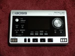 BOSS MICRO BR BR-80 デジタル・レコーダー 純正シリコンケース & ポーチ（BA-BR80S）付属・SONAR X1 LE（未開封）付属 難あり！