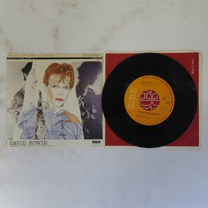 14040761;【美品/国内盤/7inch】David Bowie / イッツ・ノー・ゲーム(パート1) / ファッション