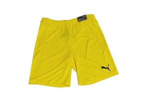 【新品】プーマ/PUMA スパッツパンツ【L】704625 07 黄色/イエロー◆ハーフパンツ タンパン 短パン インナー SOCCER スポーツ 運動