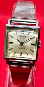 1円〜 Y ROLEX ロレックス プレシジョン 2611 スクエア レディース 手巻き アンティーク ヴィンテージ 時計 992659477