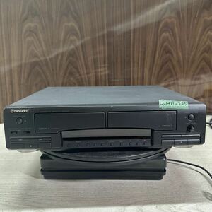 MYM11-225 激安 カセットデッキ PIONEER CT-J910WR STEREO DOUBLE CASSETTE TAPE DECK 通電未確認 中古現状品 ※3回再出品で処分