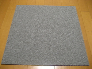 日本製タイルカーペット（１０枚）厚み約6.5mm（１３４４）在庫５４枚・１枚２００円～