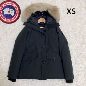 美品　カナダグース　ダウンジャケット　モンテベロパーカー　ブラック　XS CANADA GOOSE MONTEBELLO PARKA