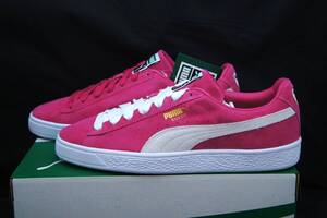 SALE！【新品】US9 27cm PUMA プーマ SUEDE CLASSIC XXI スエード クラシック Garnet Rose/White 国内正規品