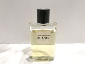 ■【YS-1】 香水 ■ シャネル CHANEL ■ パリ ドーヴィル EDT オードトワレ 125ml SP ■ 残量80% フランス製 【同梱可能商品】■D