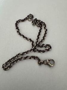 クロムハーツ CHROME HEARTS NE CHAIN 18inc ネックレス チェーン シルバー 925 