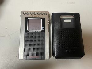 N1130/SONY FMステレオ/AM　ポケットラジオ SRF-R433　ラジオ
