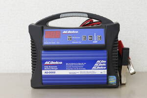 【通電のみ/現状品】 ACDelco 全自動マイコン制御 バッテリー チャージャー 充電器 AD-0002 1N872