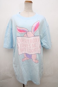 MILKBOY / HATE BUNNY　TEE L サックス S-24-05-23-071-MB-TS-AS-ZS