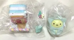 とかげ　にせつむり　たぴおか　すみっコぐらし　お菓子のお家　マスコットライト