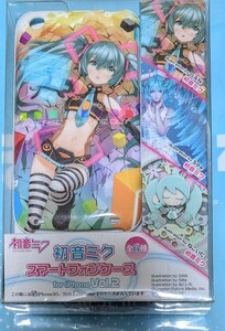 初音ミク　スマートフォンケース　iPhone3G/3GS　ボーカロイド　VOCALOID　SEGA セガ　GAN