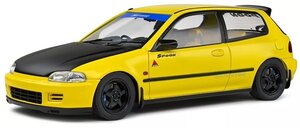 ソリド 1/18 ホンダ シビック EG6 1991 スプーン バージョン イエロー SOLIDO HONDA CIVIC SPOON ミニカー