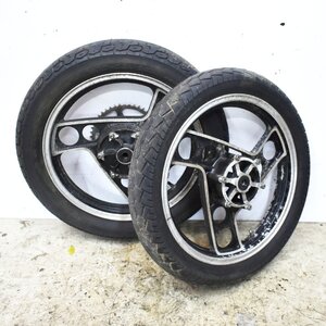 ヤマハ XJ400Z 33M-031*** ホイール 前後セット FJ18x2,15 RJ18x2,50 【Fx2】BGU