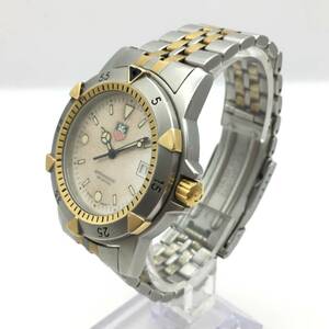 ○Q249-135 TAG HEUER/タグ・ホイヤー Professional 200M 3針 Date デイト メンズ クォーツ 腕時計 955.706G 