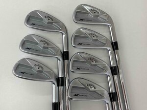 Callaway/X FORGED STAR (2018) アイアン/N.S.PRO MODUS3 TOUR120(Sフレックス)/7本#4-9P