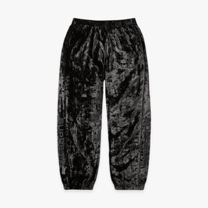 Supreme Crushed Velvet Pant Black L