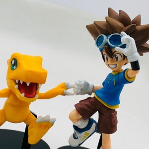 中古品 DXF デジモンアドベンチャー ADVENTURE ARCHIVES 八神太一 アグモン 2種セット