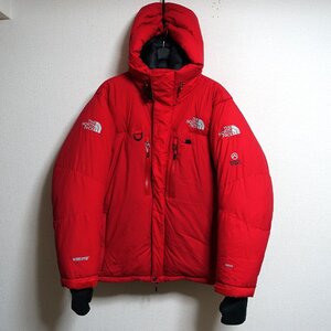 THE NORTH FACE ノースフェイス サミットシリーズ ヒマラヤン パーカ ダウンジャケット 800FP メンズ Lサイズ 正規品 レッド Z3861