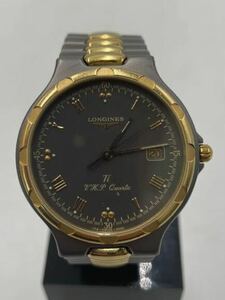 71226bロンジン LONGINES コンクエスト Conquest TI腕時計 稼働 