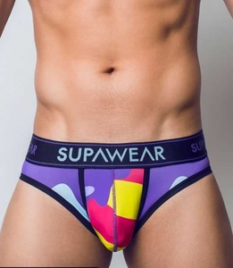 即決正規品新品 スパウエア SUPAWEAR SPRINT BRIEF Bubblegum -M-バブルガム柄 ビキニブリーフ 現品表記サイズ M