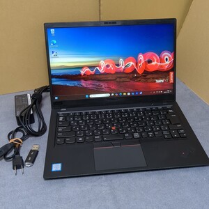 ThinkPad X1 Carbon Gen6 6th 第8世代 intel i5 8365U 16GB/512GB LTE対応 フルHD タッチパネル Windows11 Pro Lenovo 20KG-S3LV01