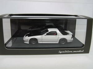 イグニッションモデル 1/43 Mazda Savanna RX-7 FC3S White マツダ サバンナ ホワイト RSワタナベホイール IG0561