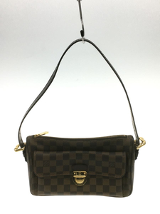 LOUIS VUITTON◆ラヴェッロGM_ダミエ・エベヌ_BRW/PVC/BRW