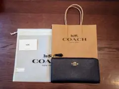 【期間限定お値下げ中！】★超美品★COACH コーチ 長財布 ウォレット 黒