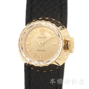 【中古】K18YG　ロレックス　ROLEX　カメレオン　プレシジョン　10番　手巻き　OH済み