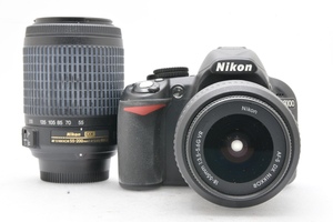 Nikon D3100 + AF-S NIKKOR 18-55mm F3.5-5.6G + 55-200mm ニコン