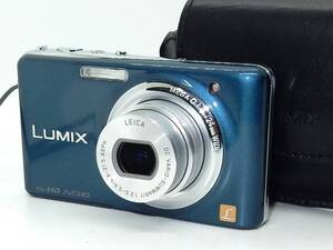 ★美品★ PANASONIC パナソニック LUMIX DMC-FX77 コンパクトデジタルカメラ #P136-1