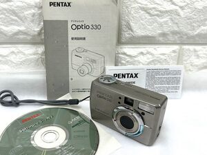 PENTAX ペンタックス Optio 330 オプティオ コンパクト デジタル カメラ fah 1K040