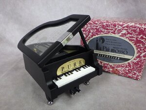 ◎53 当時物 送料無料 未使用 メゾ ピアノ Mezzo piano 日本製 オルゴール 動作品 いとしのエリー ジュエリーボックス ケース