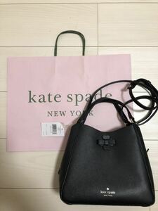 新品 半額以下 人気 ケイトスペード kate spade ハンドバッグ ショルダーバッグ 黒×ピンク