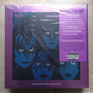 【新品未開封】KISS / Creatures Of The Night 40周年記念盤(輸入盤) SUPER DELUXE EDITION ［5CD+Blu-ray］ キッス 限定盤 デラックス
