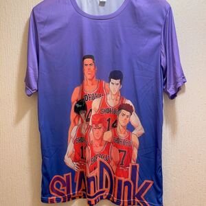 新品★パープル★SLAM DUNK★スラムダンク★Tシャツ★ユニセックス★L