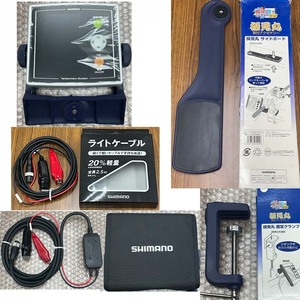 SHIMANO 魚探 探見丸 CV FISH その他 アクセサリー フルキット付き 新品 未使用品 動作確認済 送料無料