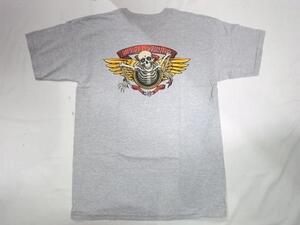 JB即決 40周年 POWELL　パウエル　40th ウイングリッパー Tシャツ ヘザーグレー 灰 Sサイズ　新品