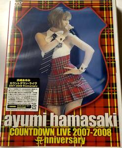 新品☆DVD浜崎あゆみayumi hamasaki COUNTDOWN LIVE 2007-2008 Anniversaryカウントダウン・ライヴglitter卒業写真カウコンevolution年越し