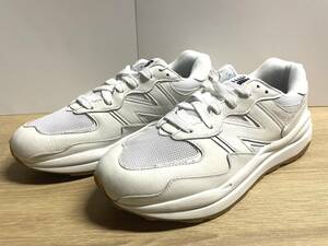 未使用 ニューバランス M5740LT D ホワイト 27.5cm new balance