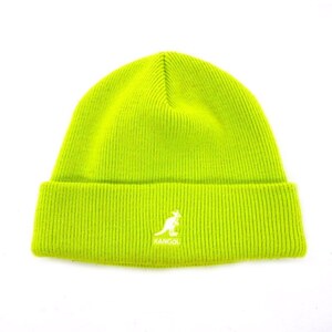 カンゴール KANGOL ニット帽 ビーニー 帽子 グリーン 緑 メンズ