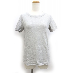 無印良品 良品計画 Tシャツ カットソー シンプル 無地 半袖 M 灰色 グレー /Z レディース