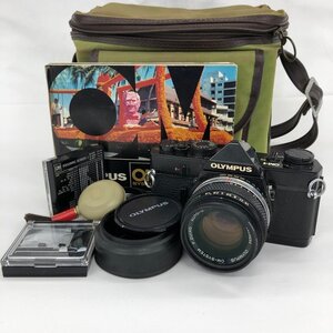 OLYMPUS オリンパス 一眼レフフィルムカメラ 1:1.8 f=50mm 1614694 付属品あり カメラバッグあり【CKAT1020】