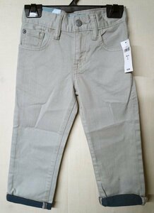 ◆babyGap ストレートフィットカラーデニムパンツ◆100cm 3歳児用◆