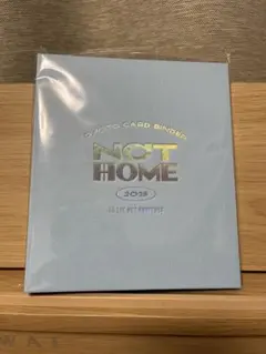 【韓国限定】NCT HOME 展示会  バインダー 水色 トレカ 入り
