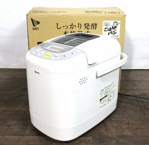 【ト長】エムケー精工 自動ホームベーカリー HBK-100 ふっくらパン屋さん 家庭用 パン焼き機 調理器具 取扱説明書 箱付き IC721IOE49