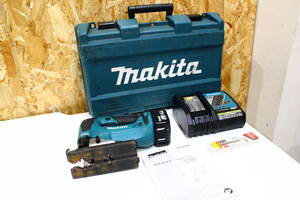 TH11360　MAKITA　JV142D　充電式ジグソー　14.4V対応　充電器・ケース付 動作確認済　中古品